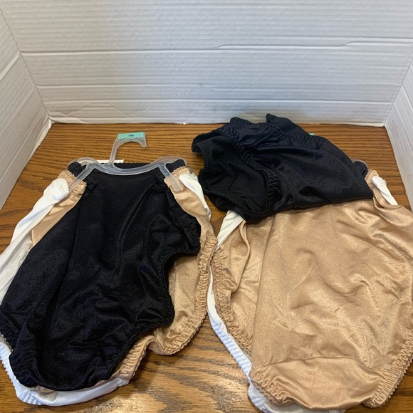 Vanity Fair Radiant Light Control Undershapers - Black Tan White sizeS5 2 packs - Picture 2 of 2